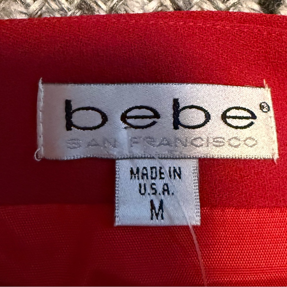 Bebe Button Down Halter Top - image 3